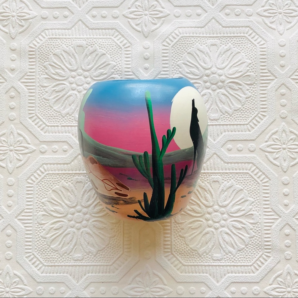 Artisan Western Pottery Plant Holder